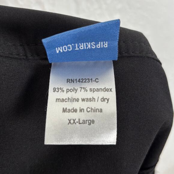 RipSkirt Hawaii Length 1 Pocket Skirt in Black Size XXL - Picture 4 of 4